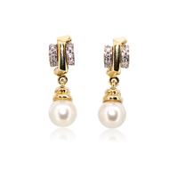 Boucles d'oreilles Salvini Femme in Or jaune Diamante 0.13 Ct AOP10846 - AOP10846